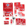 Blue Lion Burns First Aid Kit in Red Carry Bag