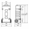 Wheeled First Aid Response Box - Mobile First Aid Storage