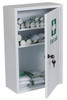 Risk Assessment Products First Aid Metal Cabinet Single Door, Single Depth, Empty 