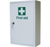 Risk Assessment Products First Aid Metal Cabinet Single Door, Single Depth, Empty 