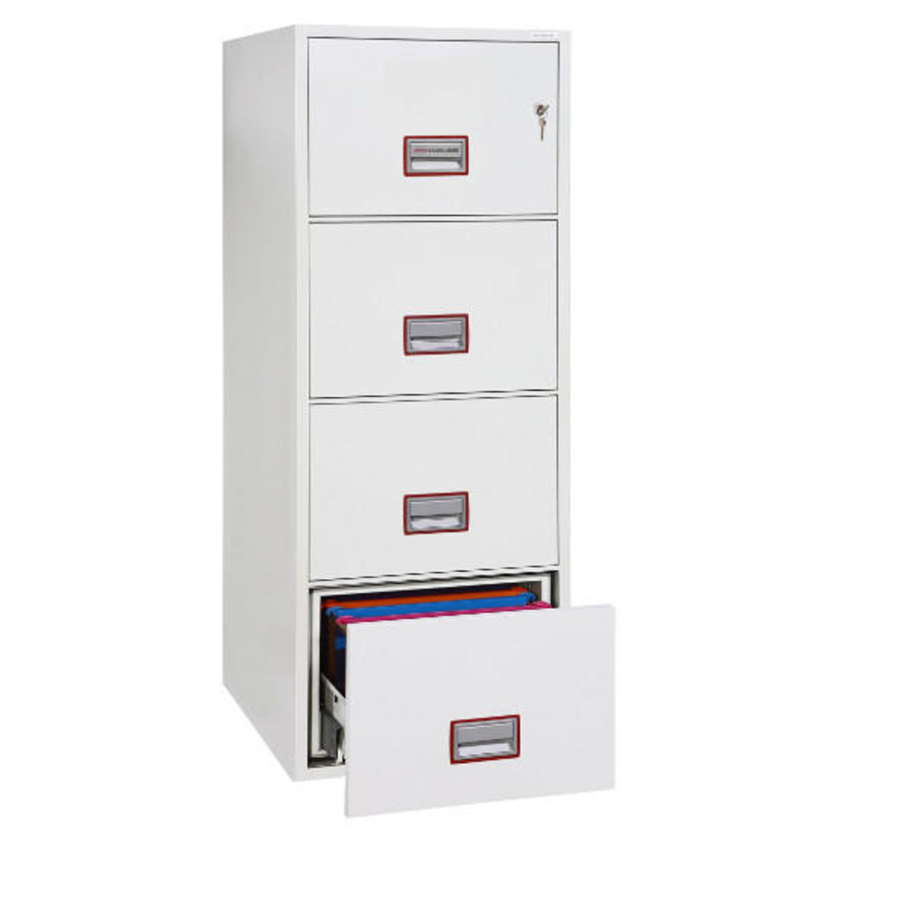 Vertical shop file cabinet