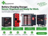 Battery Charging Storage: How to Choose the Right Solution for Tools, Lithium-Ion Batteries and Site Equipment