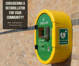 Considering a defibrillator for your community?