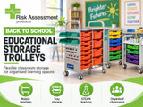 Back to School: How Educational Storage Trolleys Can Help Create a Better-Organised Classroom
