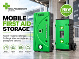 Mobile First Aid Storage: Wheeled First Aid Cabinets for Large Workplaces