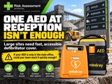 Is One Defibrillator Enough? AED Coverage for Large UK Workplaces