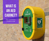 What is an AED cabinet?