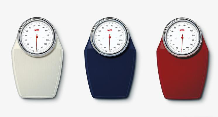 Mechanical personal scale in modern colours - seca 760