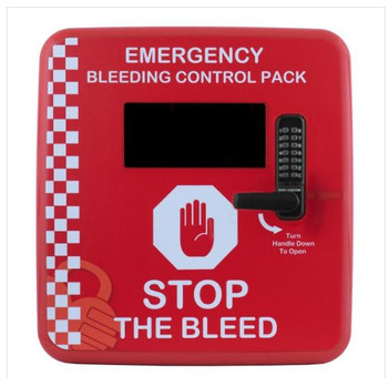 Bleed Control Cabinet - Locked - Red
