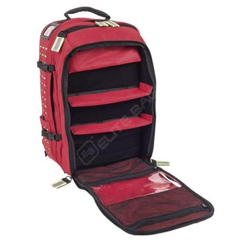 Elite Bags Robust's - Tactical Backpack with Adjustable Inner Layout - Red 