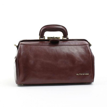 Elite Bags Elite Traditional Medical Bag - Brown Leather 