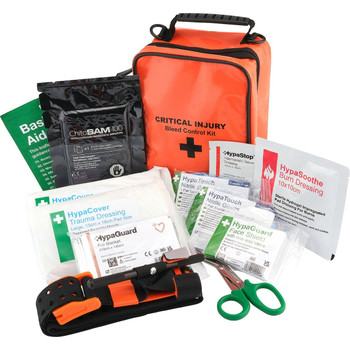 Personal Trauma Kit with Chito-SAM 100 Z-Fold Dressing – British Standard Compliant