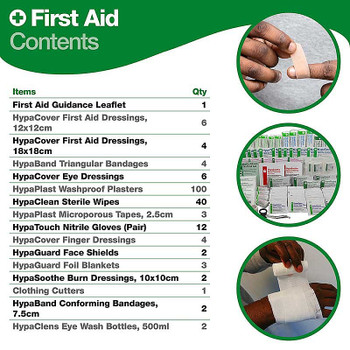 British Standard Compliant Eyewash & First Aid Point, Large