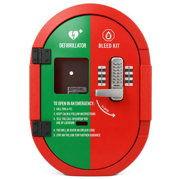 Outdoor Defibrillator & Bleed Kit Cabinet (D2BK)