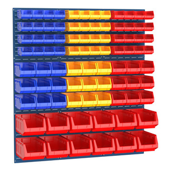Louvre Panel and 87 Piece Bin Kit