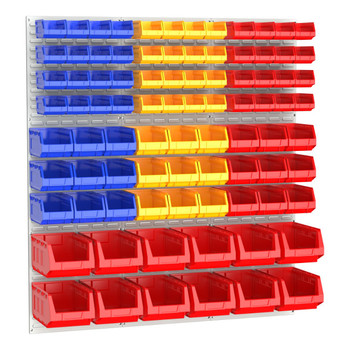 Louvre Panel and 87 Piece Bin Kit