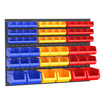 Louvre Panel and 60 Piece Bin Kit