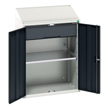 Verso Lectern with Double Door Cupboard – 800W × 550D × 1130H