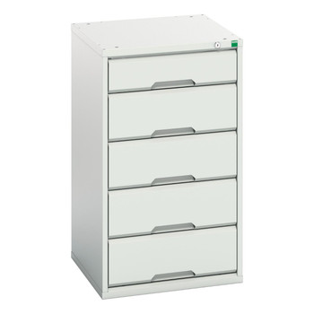 Verso 900mm High 5 Drawer Cabinet – 525W × 550D × 900H