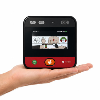 Primedic Heartsave myPAD Display Defibrillator Semi-Automatic