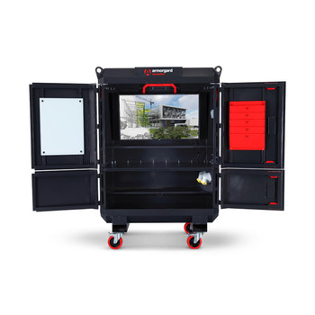 Armorgard DataStation DS2-110 - 110V Mobile Site Data & BIM Station