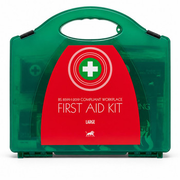 Blue Lion BS 8599-1 Large Workplace First Aid Kit in Contemporary Box