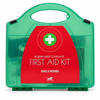Blue Lion BSI Travel & Motoring First Aid Kit in Contemporary Case