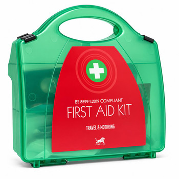 BSI Travel & Motoring First Aid Kit in Contemporary Case