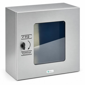 SmartCase SC1210 Indoor Defibrillator Cabinet - Grey
