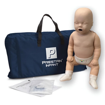 Prestan Professional Training Manikin Infant with CPR Monitor inc 10 Lung Bag