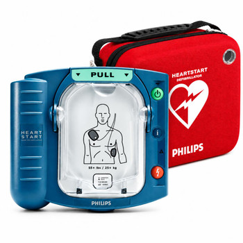 Philips Heartstart HS1 semi-automatic AED with Slim Carry Case
