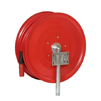 Wall Mounted Automatic Swinging Hose Reel with build in Gauge and