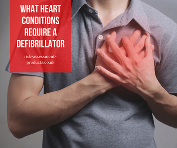 What heart conditions require a defibrillator?