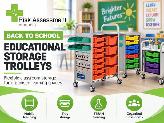 Back to School: How Educational Storage Trolleys Can Help Create a Better-Organised Classroom