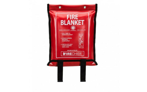 Firechief Fire Blanket 1.2m x 1.8m in Soft Case 
