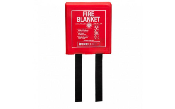 Firechief 1.2m x 1.2m Rigid Case Pod Fire Blanket 