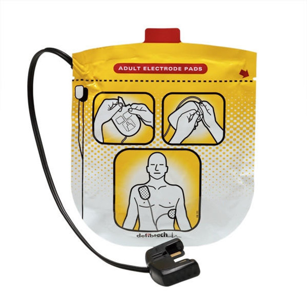  Defibtech Lifeline View Adult Electrode Pads 