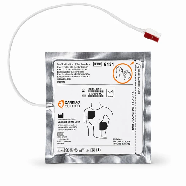 Powerheart G3 Adult Defibrillation Pads