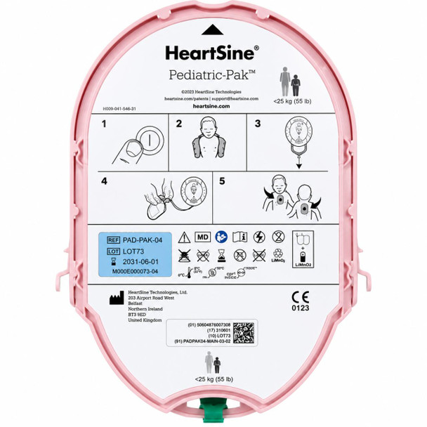 Heartsine Samaritan Pad Paediatric Pad Pak