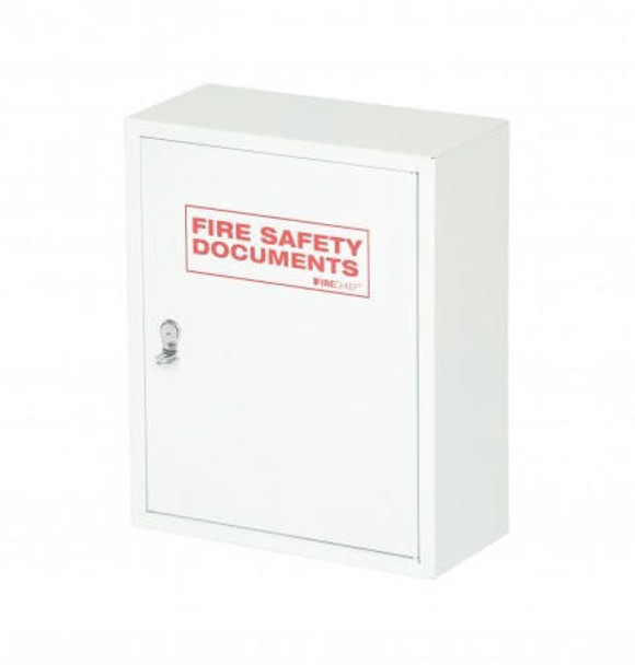 Risk Assessment Products Metal Document Cabinet, Seal Latch - White 