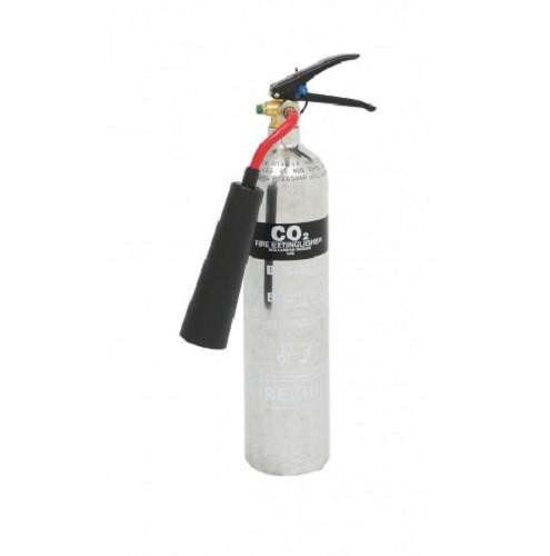  Firechief 2kg CO2 Polished Alloy extinguisher 