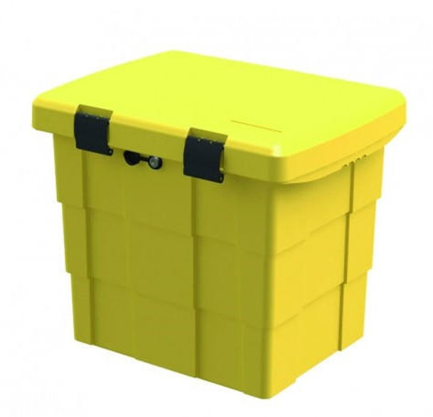  Firechief Grit or Storage Bin 108L - Yellow & Lockable 