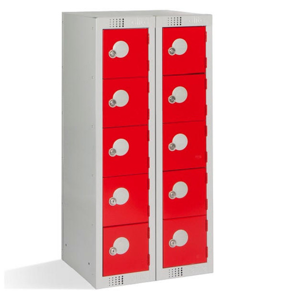 Risk Assessment Products 10 Door Personal Effects Locker (Floor Standing) 940 x 450 x 380mm 