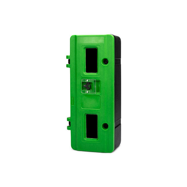 Risk Assessment Products 700mm Front Opening Firebox Green/Black With Breakglass And Alarm 