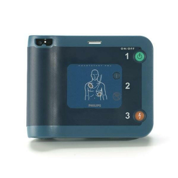  Philips HeartStart FRx Semi Automatic Defibrillator with Standard Carry Case and Child Key 