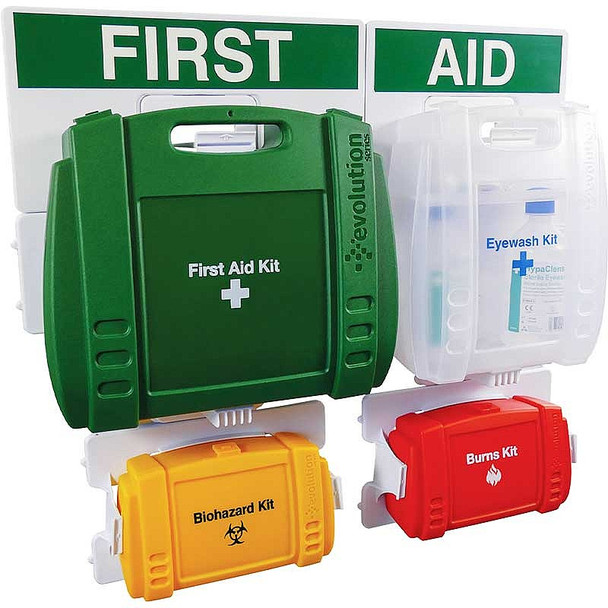 British Standard Compliant Complete First Aid Point, Large (FAP33LG)