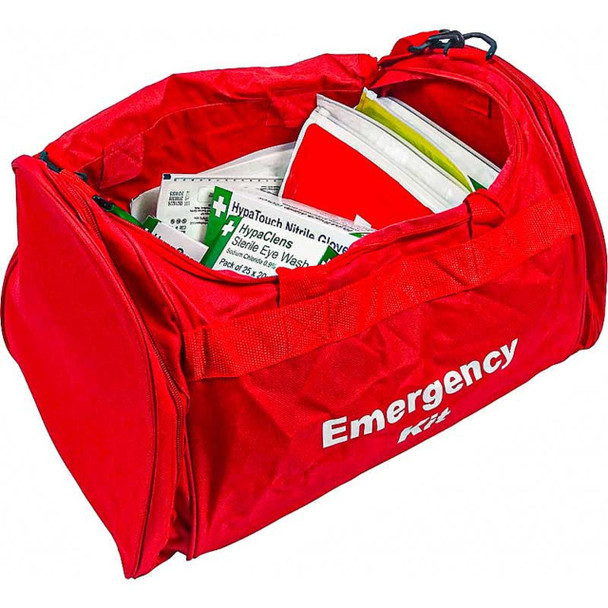Emergency Trauma Kit in Red Emergency Bag (K169)