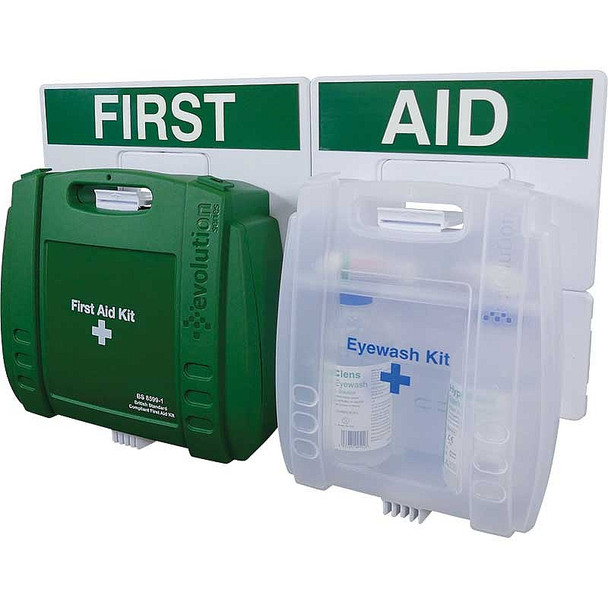 British Standard Compliant Eyewash & First Aid Point, Large (FAP30LG)