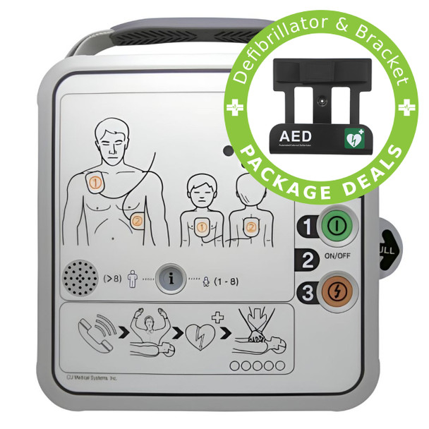 iPAD SPR Semi-Automatic Defibrillator & Wall Bracket (SPR63138)