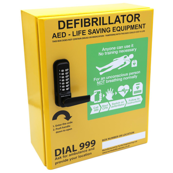 AWC001 Defibrillator Cabinet - Secure, Heated, and Built for Outdoor Use (AWC001)